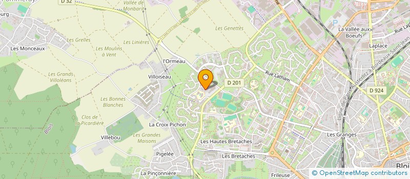 localisation de l'entreprise MONSIEUR RICHARD SEIGNEURIN à BLOIS