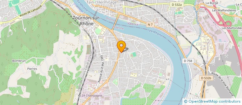 localisation de l'entreprise MONSIEUR RICHARD SELVE à TOURNON-SUR-RHONE