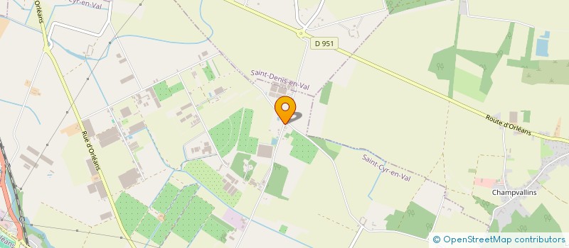 localisation de l'entreprise MONSIEUR RICHARD SEVESTRE à SAINT-CYR-EN-VAL