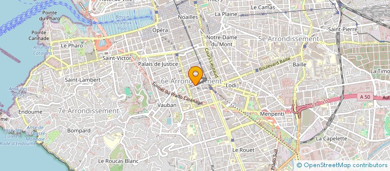 localisation de l'entreprise MONSIEUR RICHARD SHARP  MARSEILLE