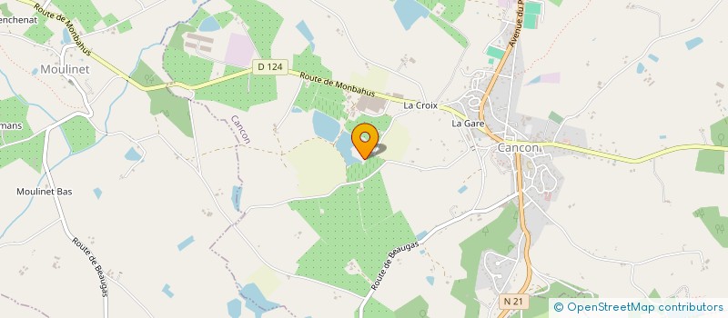 localisation de l'entreprise MONSIEUR RICHARD SMALLWOOD  LOUGRATTE