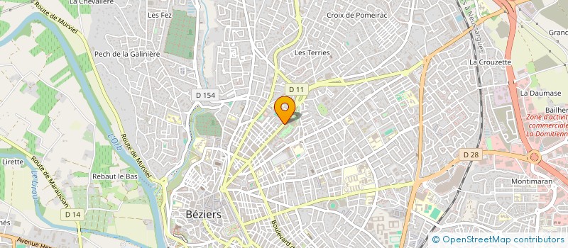 localisation de l'entreprise MONSIEUR RICHARD SOLER à BEZIERS