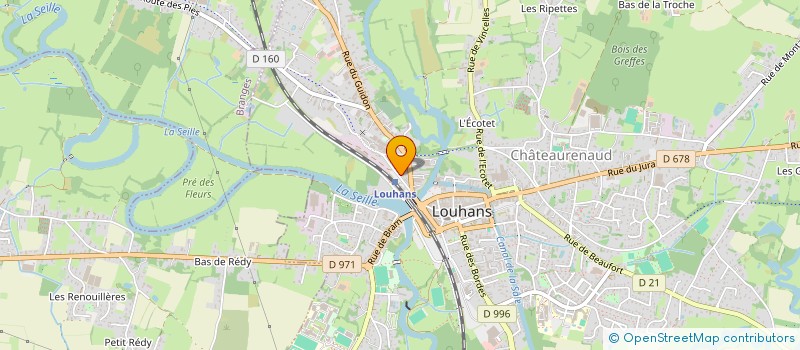 localisation de l'entreprise MONSIEUR RICHARD SOTTON à LOUHANS