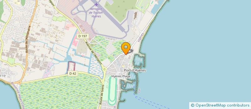 localisation de l'entreprise MONSIEUR RICHARD SOUCHAL  HYERES