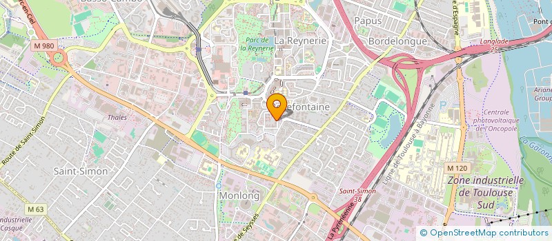 localisation de l'entreprise MONSIEUR RICHARD SOUKOUMAR à TOULOUSE