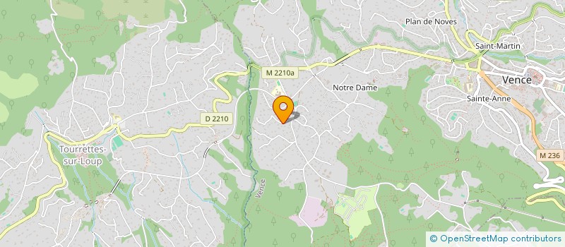 localisation de l'entreprise MONSIEUR RICHARD STEPHAN  VENCE