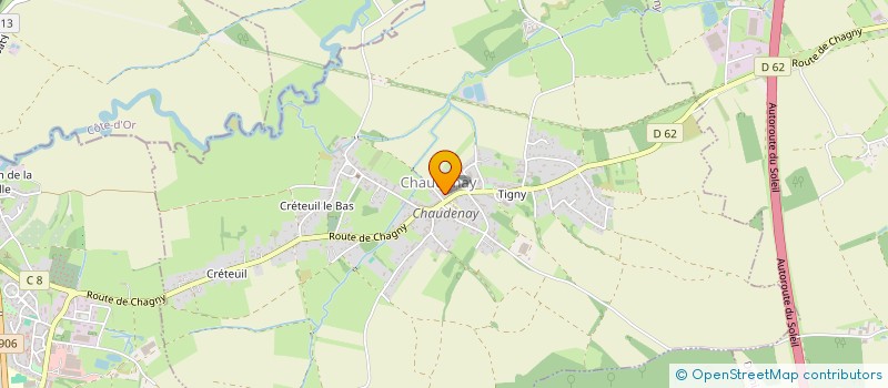 localisation de l'entreprise MONSIEUR RICHARD STIVALET  CHAGNY