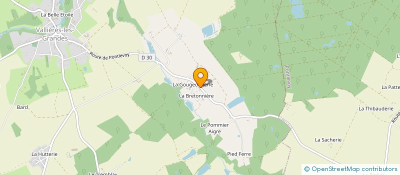 localisation de l'entreprise MONSIEUR RICHARD STOBIENIA  VALLIERES-LES-GRANDES