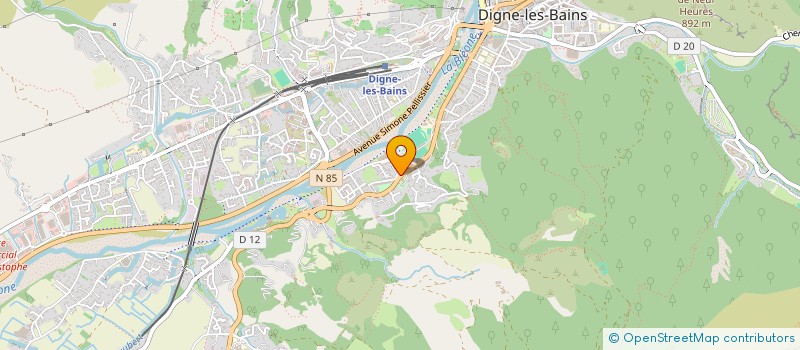 localisation de l'entreprise MONSIEUR RICHARD STROBEL à DIGNE-LES-BAINS