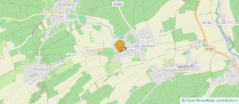 localisation de l'entreprise MONSIEUR RICHARD SUPPER  DANGOLSHEIM