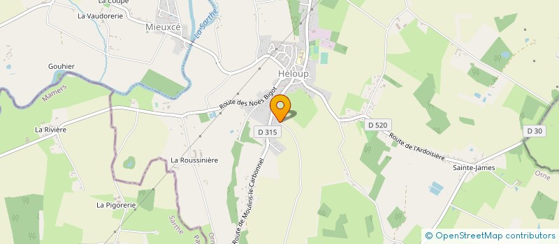 localisation de l'entreprise MONSIEUR RICHARD TAMIETTI à HELOUP