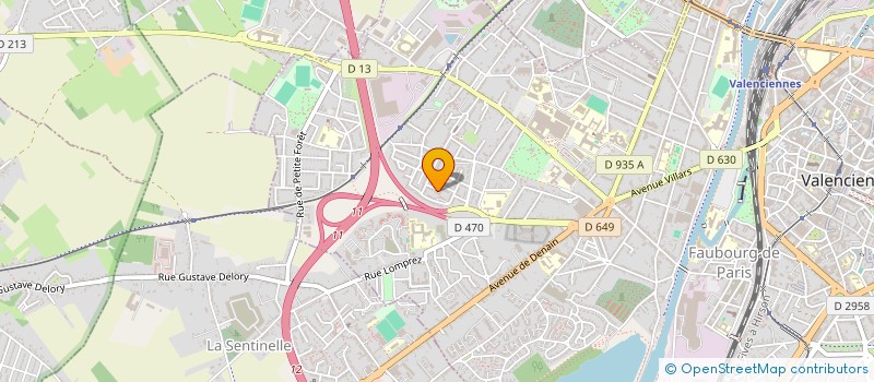 localisation de l'entreprise MONSIEUR RICHARD TCHUSSEN à VALENCIENNES