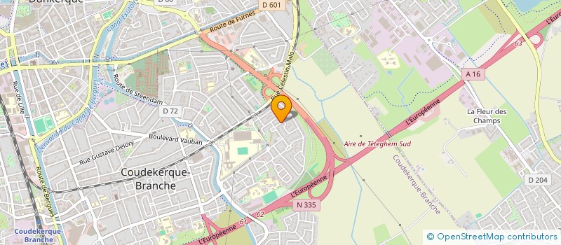 localisation de l'entreprise MONSIEUR RICHARD TELES  COUDEKERQUE-BRANCHE