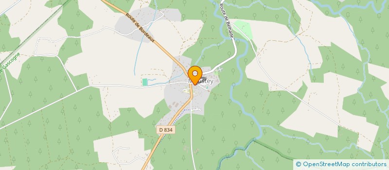 localisation de l'entreprise MONSIEUR RICHARD THEBAULT  MOUSTEY