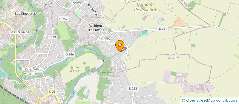 localisation de l'entreprise MONSIEUR RICHARD THIBAUDIER  PERIGNY