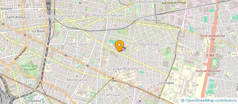 localisation de l'entreprise MONSIEUR RICHARD THIBERT  LYON