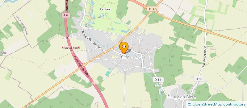 localisation de l'entreprise MONSIEUR RICHARD THIEBE  SAINT-GERMAIN-SUR-ECOLE