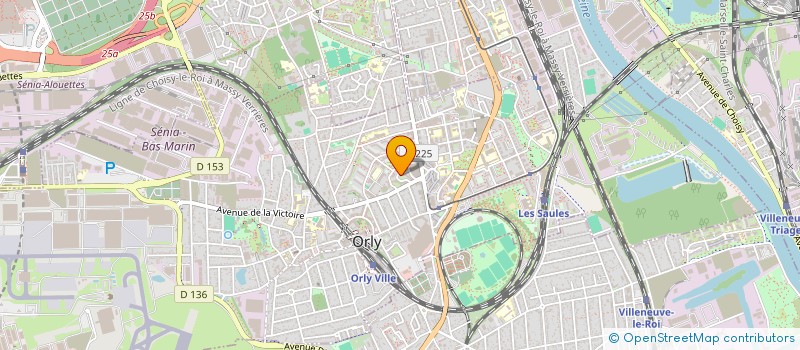 localisation de l'entreprise MONSIEUR RICHARD THIPHASONE  ORLY