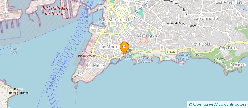 localisation de l'entreprise MONSIEUR RICHARD THIRREE  TOULON