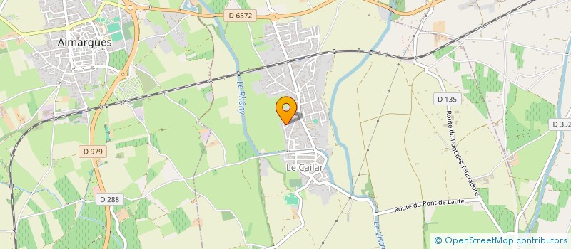 localisation de l'entreprise MONSIEUR RICHARD THOMATIS  LE CAILAR