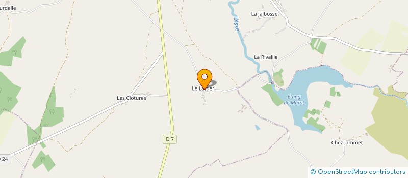 localisation de l'entreprise MONSIEUR RICHARD THOMPSON à LUSSAC-LES-EGLISES