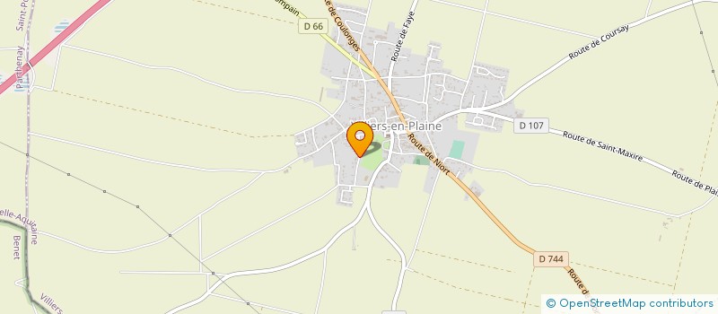 localisation de l'entreprise MONSIEUR RICHARD THORREE  VILLIERS-EN-PLAINE