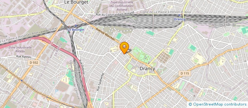 localisation de l'entreprise MONSIEUR RICHARD TIEGUE  BOBIGNY