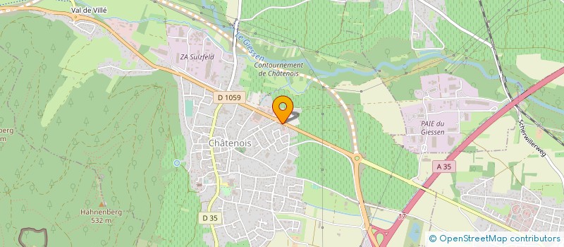 localisation de l'entreprise MONSIEUR RICHARD TIERCE-LIGNER  CHATENOIS