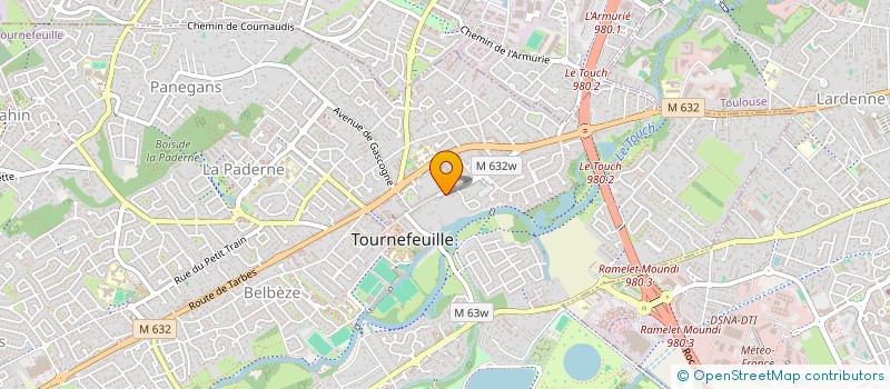 localisation de l'entreprise MONSIEUR RICHARD TINELLI à TOURNEFEUILLE