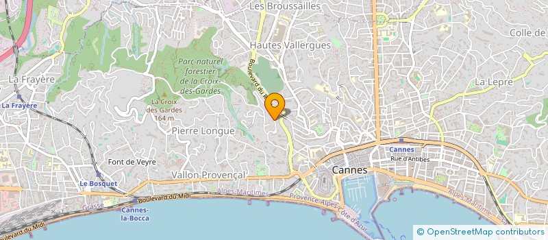 localisation de l'entreprise MONSIEUR RICHARD TITOUSSI à CANNES