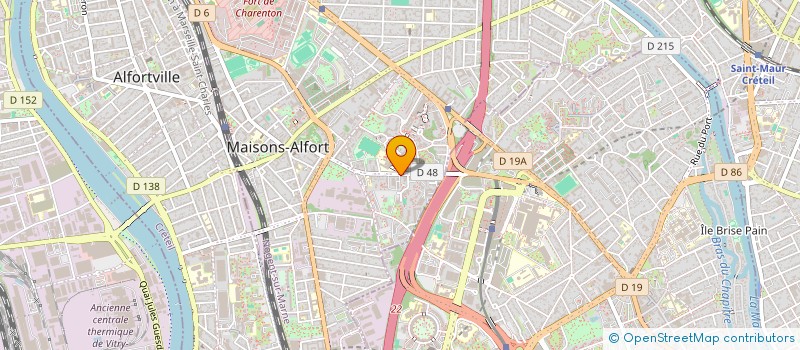 localisation de l'entreprise MONSIEUR RICHARD TOULON à MAISONS-ALFORT