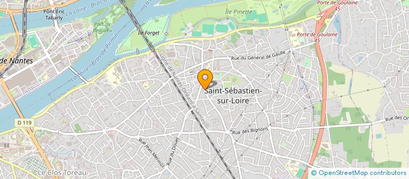 localisation de l'entreprise MONSIEUR RICHARD TRANCHEVENT  SAINT-SEBASTIEN-SUR-LOIRE