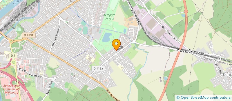 localisation de l'entreprise MONSIEUR RICHARD TRELA  YUTZ