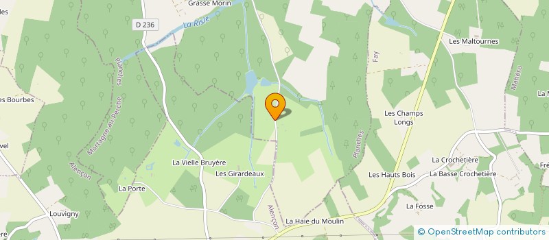 localisation de l'entreprise MONSIEUR RICHARD TRIOREAU à ECHAUFFOUR