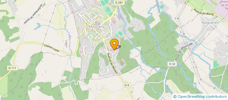 localisation de l'entreprise MONSIEUR RICHARD TROQUEREAU à MOURENX