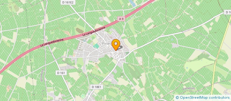 localisation de l'entreprise MONSIEUR RICHARD TRYNISZEWSKI  PINET