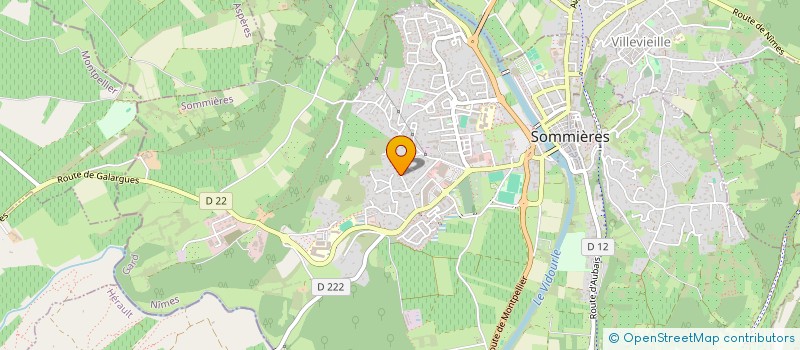 localisation de l'entreprise MONSIEUR RICHARD TUDELA  AUJARGUES