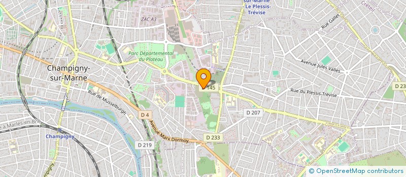 localisation de l'entreprise MONSIEUR RICHARD URRUTY à CHAMPIGNY-SUR-MARNE