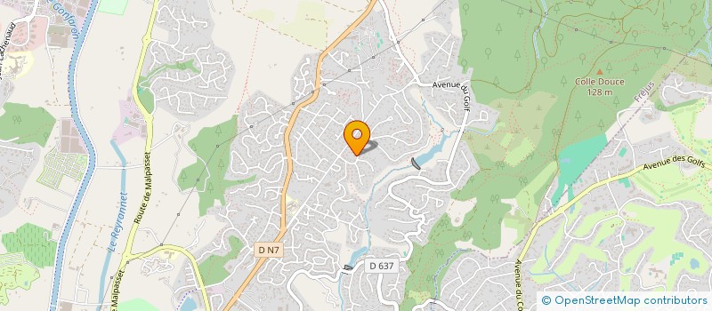 localisation de l'entreprise MONSIEUR RICHARD USAI à FREJUS