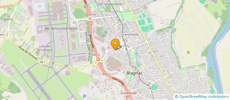 localisation de l'entreprise MONSIEUR RICHARD VARO à BLAGNAC