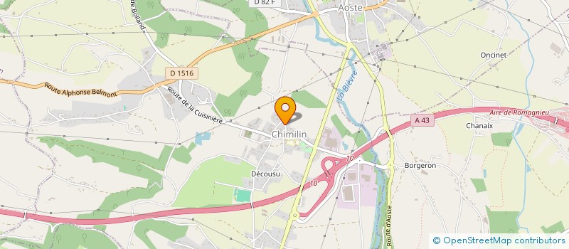 localisation de l'entreprise MONSIEUR RICHARD VAUTHIER  CHIMILIN