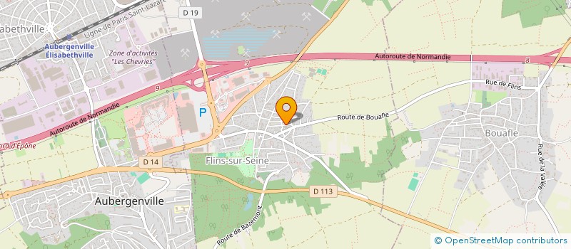 localisation de l'entreprise MONSIEUR RICHARD VEILLY à FLINS-SUR-SEINE