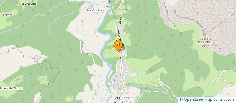 localisation de l'entreprise MONSIEUR RICHARD VEYRAT CHARVILLON  GLIERES-VAL-DE-BORNE