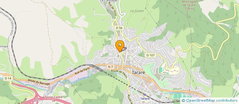 localisation de l'entreprise MONSIEUR RICHARD VIAL  VALSONNE