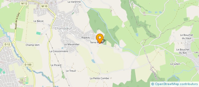 localisation de l'entreprise MONSIEUR RICHARD VIGNAL  CHAMBUF