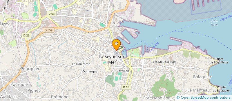 localisation de l'entreprise MONSIEUR RICHARD VIGNERON à LA SEYNE-SUR-MER