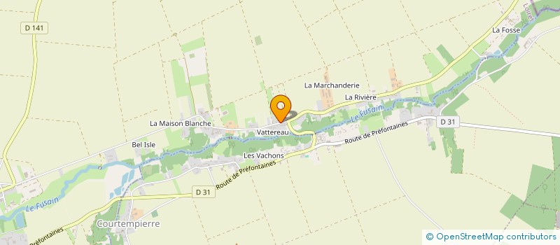 localisation de l'entreprise MONSIEUR RICHARD VILLECHENOUX à SCEAUX-DU-GATINAIS