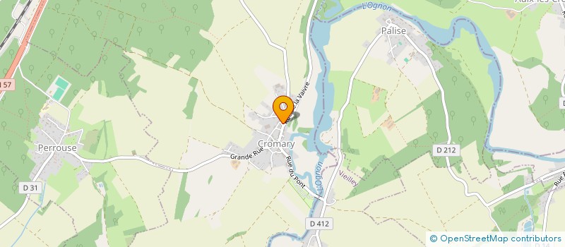 localisation de l'entreprise MONSIEUR RICHARD VOYNNET  CROMARY