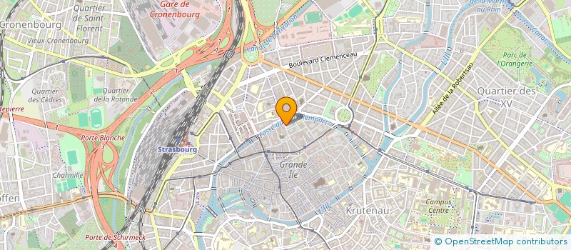 localisation de l'entreprise MONSIEUR RICHARD WENDLING à STRASBOURG