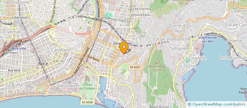 localisation de l'entreprise MONSIEUR RICHARD WHELAN WHITFIELD  NICE